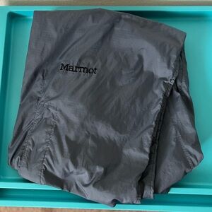 Marmot Women’s Lightweight Athletic Pants Blue Sz M Elastic Waist Adjustable Leg